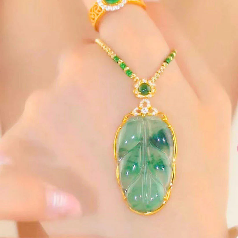 2x1 Colar da Fortuna e Bem-Estar, Jade Natural + PRESENTE