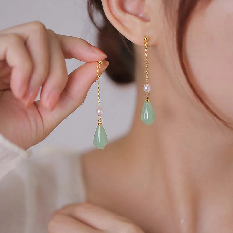 2x1 Colar da Fortuna e Bem-Estar, Jade Natural + PRESENTE