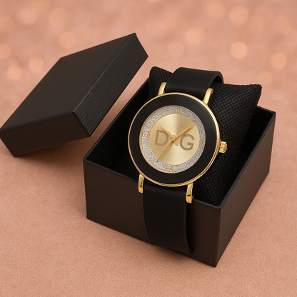 Pack Especial, Pulseira, Pingente e Brincos + Relógio-Presente