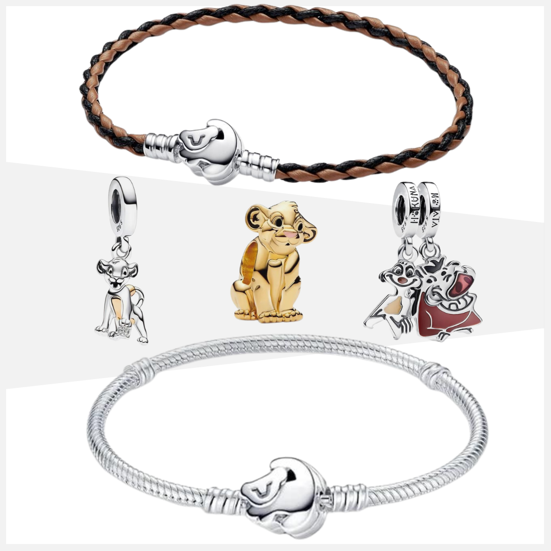 Pulseira HAKUNA MATATA + 3 CHARMS, OFERTA LIMITADA