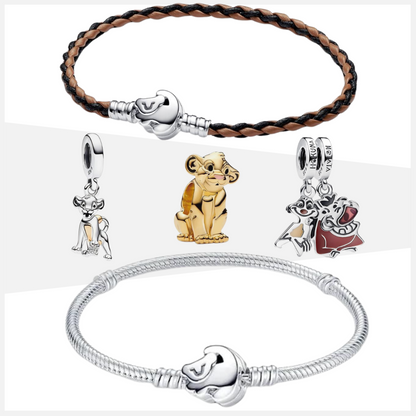 Pulseira HAKUNA MATATA + 3 CHARMS, OFERTA LIMITADA